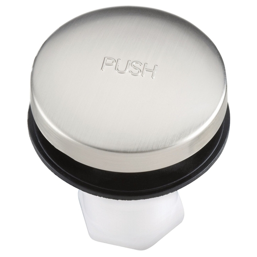 Moen M8659 Tub Drain Stopper, Brushed Nickel, For: Tub Drains