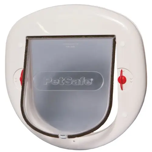 PetSafe PPA00-11326 Cat Door, Plastic, White