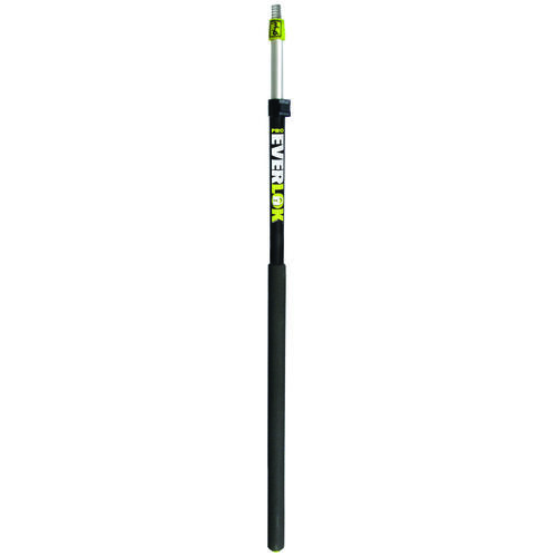 Pro Everlok A-2066 Telescopic Extension Pole, 1 in Dia, 3 to 6 ft L, Anodized Aluminum, Foam Handle