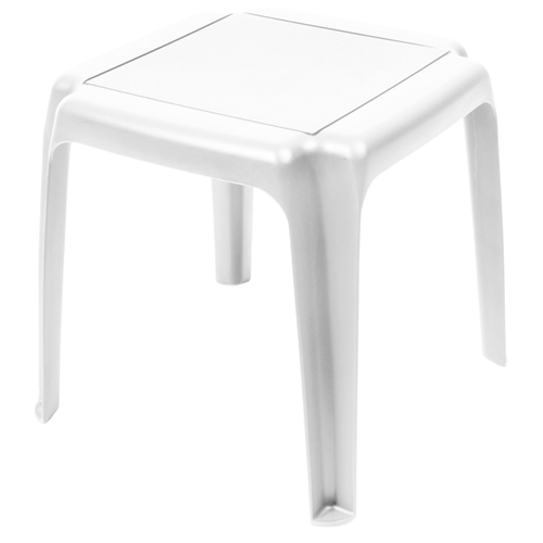 Side Table, Resin Table, White Table