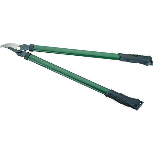 Bypass Lopper, 1-1/4 in Cutting Capacity, Steel Blade, Steel Handle, Cushion grip Handle Teflon coated