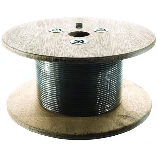 Wire Rope, 3 mm Dia, 250 ft L, 316 Stainless Steel