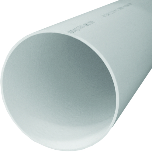 SDR Series Pipe, 3 in, 20 ft L, Solvent Weld, PVC - 240" Stock Length