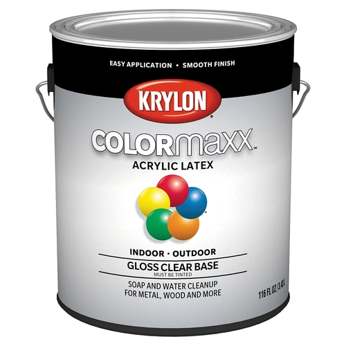 Colormaxx Paint, Gloss, Clear, 1 gal - pack of 2