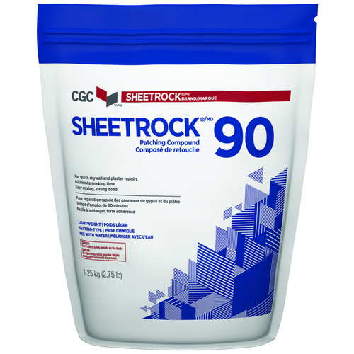 Sheetrock 380383 Drywall Compound, Powder, Off White, 1.25 kg