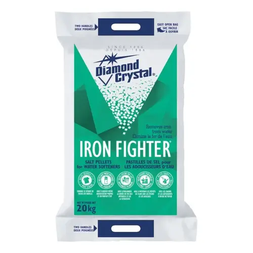DIAMOND CRYSTAL 110008781 Water Softener Salt, 20 kg Bag