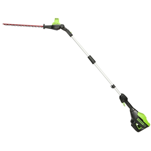 Pole Hedge Trimmer, Battery Included, 2 Ah, 80 V, 20 in Blade