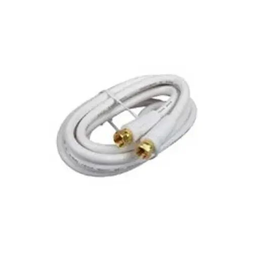 Coaxial Cable, White Sheath