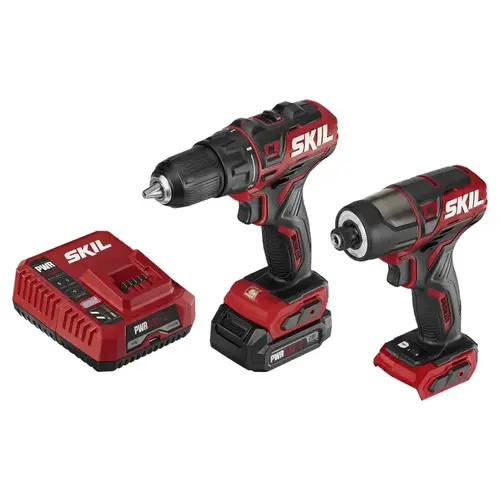 Combination Kit, Battery Included, 12 V, Tools Included: Drill/Driver, Impact Driver