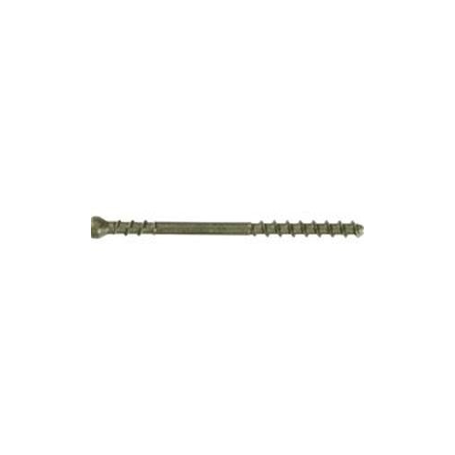 Camo 0345148-CA Deck Screw, #7 Thread, 2-3/8 in L, Trim Head, Star Drive, Carbon Steel, ProTech-Coated