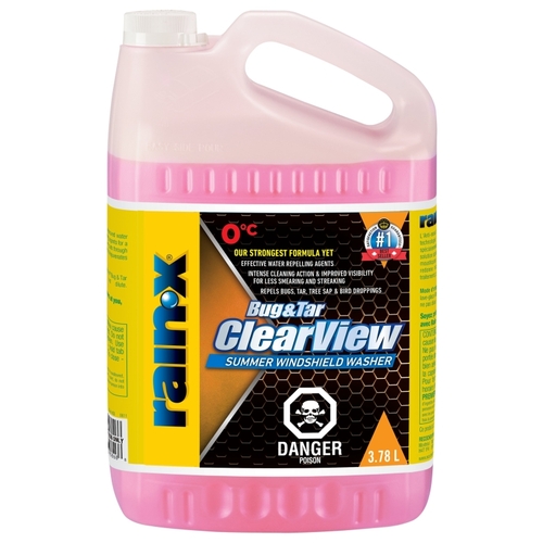 RAIN-X ClearView Bug and Tar, 3.78 L - pack of 4
