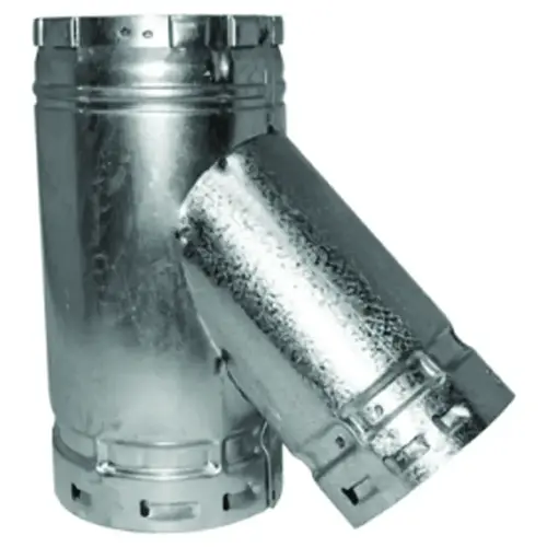 AmeriVent 4EY-3 Standard Wye, 4 in, B, Aluminum/Steel