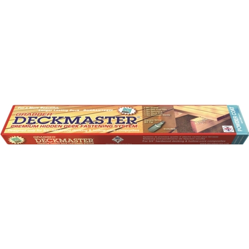 Grabber Construction DMP100-10 Deckmaster Series Hidden Bracket, Powder-Coated - pack of 10