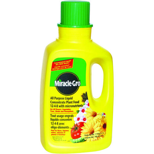 Miracle-Gro 1100511 110051 Plant Food, 32 fl-oz Bottle, Liquid