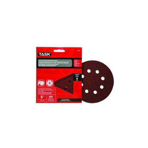 Sanding Disc, 5 in Dia, 150 Grit, Aluminum Oxide Abrasive