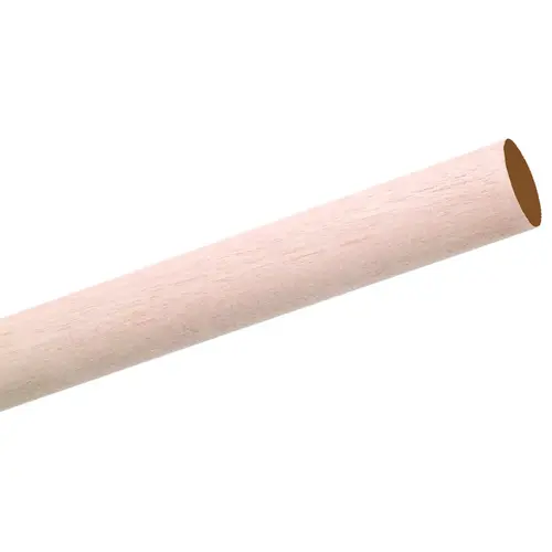 Dowel Rod, 5/8 in Dia, 36 in L, Birchwood - pack of 15