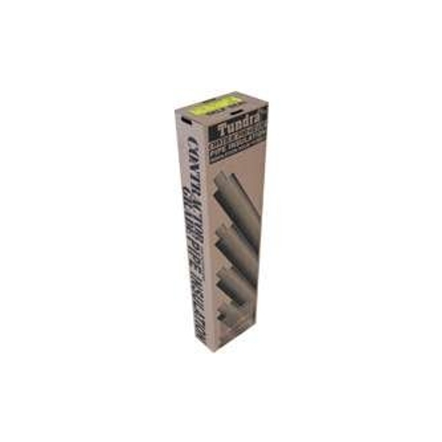 PC34238TW Pipe Insulation, 6 ft L, Polyolefin, Charcoal, 2 in Pipe - pack of 9