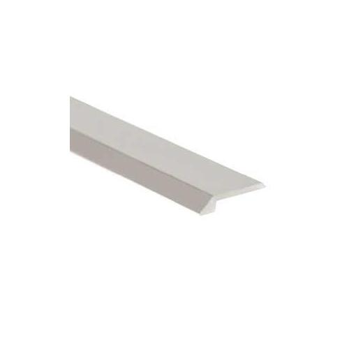 SHUR-TRIM FA1121BCL03 Molding Tile Edge Cap, 3 ft L, 3/4 in W, Aluminum, Clear