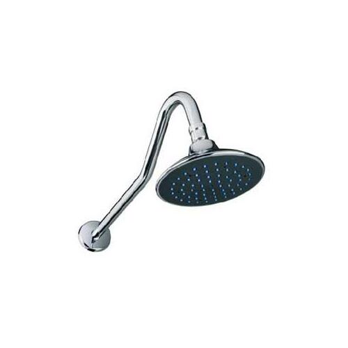 M-Line Series Rainshower Head, 2.5 gpm, Chrome, 6 in L