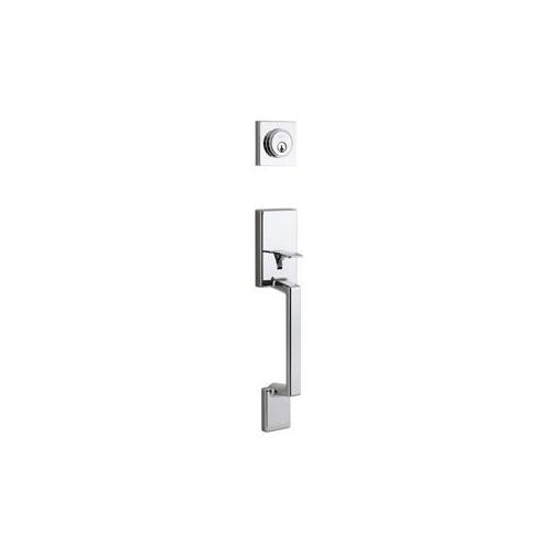 Professional Series Handleset, 3 Grade, Metal, Satin Nickel, 2-3/8 to 2-3/4 in Backset, WR5 Keyway