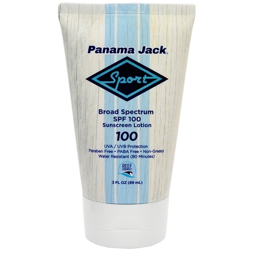 Panama Jack 8299 Sport Sunscreen Lotion, 3 fl-oz Bottle