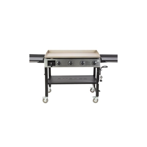 Pit Boss PB757GD 10555 Outdoor Griddle Grill, 62,000 Btu, Liquid Propane, Natural Gas, 4-Burner, Side Shelf Included: Yes