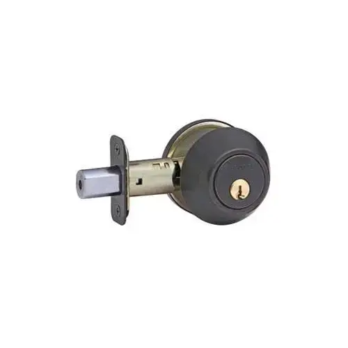 Professional Series Deadbolt, Different Key, Polished Brass, 2-3/8, 2-3/4 in Backset, WR5 Keyway