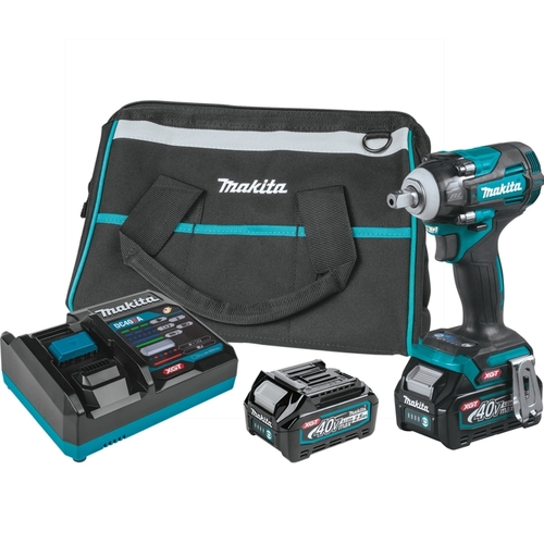 XGT Impact Wrench Kit with Detent Anvil, Battery Included, 40 V, 2.5 Ah, 1/2 in Drive, Square Drive