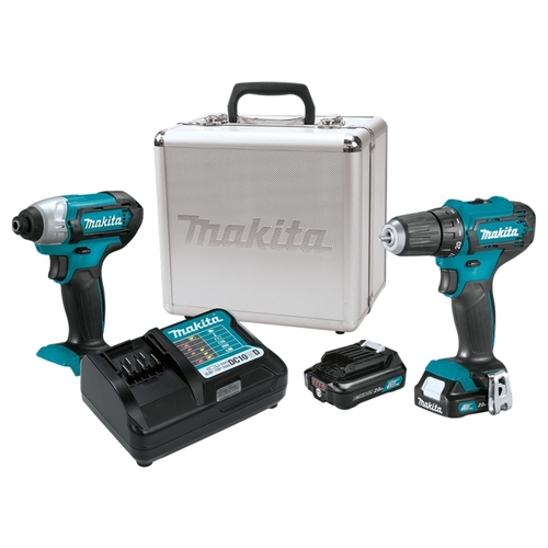 Combination Kit, Battery Included, 12 V, 2-Tool, Lithium-Ion Battery