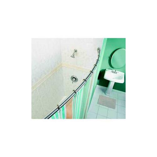 Moen DN2130BN Adjustable Shower Rod, 36 to 60 in L Adjustable, Brushed Nickel