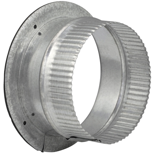 Duct Take-Off, 3-1/4 in L, 7-1/2 in W, 6 in Duct, 30 ga Gauge, Steel, Galvanized - pack of 8