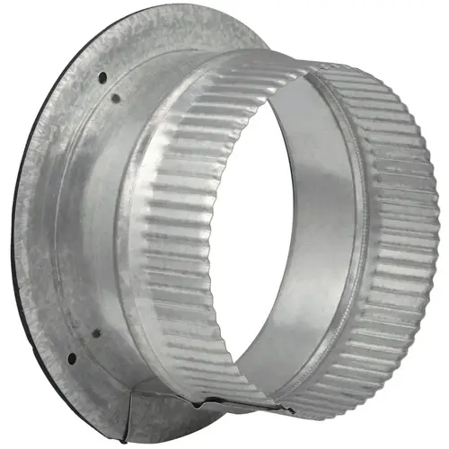 Duct Take-Off, 3-1/4 in L, 7-1/2 in W, 6 in Duct, 30 ga Gauge, Steel, Galvanized