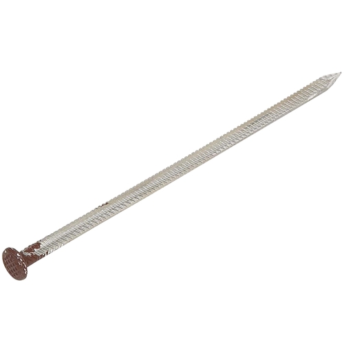 Gutter Spike, 7 in L, Aluminum, Brown - pack of 250