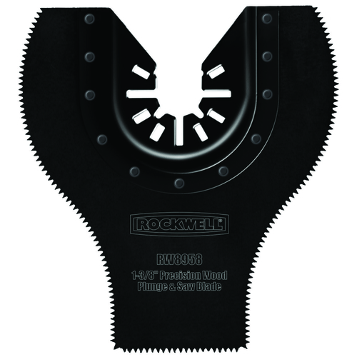 Rockwell RW8958 Oscillating Saw Blade, HSS Black