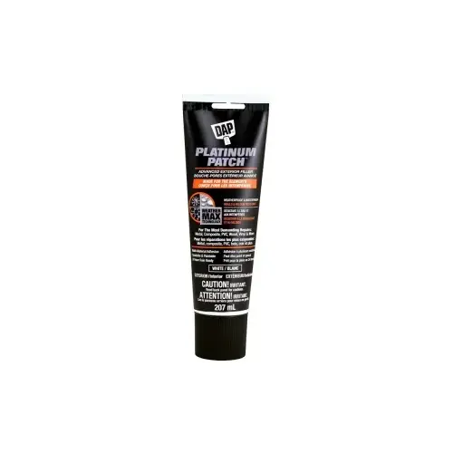 PLATINUM PATCH Advanced Exterior Filler, White, 207 mL Tube