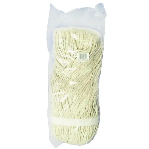 ShineUp 15024 Mop Head, 24 oz Headband, Cotton, Natural