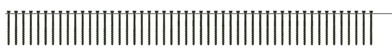 Camo 0395010 Screw, 2-3/8 in L, T15 Drive - pack of 1000