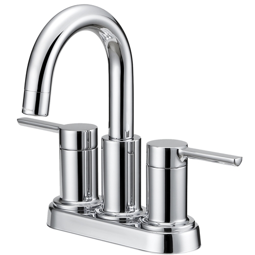 Lavatory Faucet, Two Handle, 4 in, Chrome