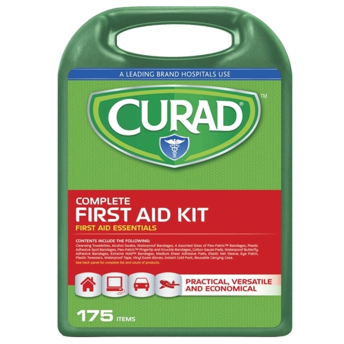 Curad CURFAK300RBV1 CURFAK300RB Latex-Free Complete First Aid Kit