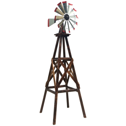 TX 93485 Char-Log Windmill, 9 ft H Tower