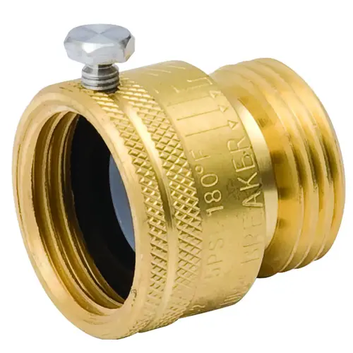 ProLine Series Back Flow Preventer Vacuum Breaker, 3/4 in Connection, MPT, Brass