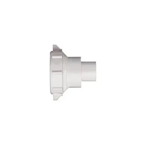 Reducing Coupling, 1-1/2 x 1-1/4 in, Slip Joint, Plastic