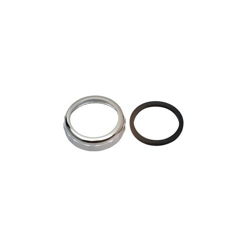 M-Line Series Nut and Washer, 1-1/2 in Chrome Plated