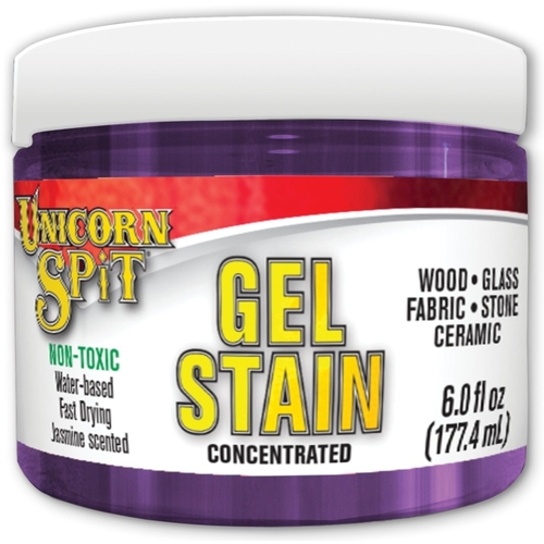 UNICORN SPIT Gel Stain and Glaze, Purple Hill Majesty, 6 fl-oz, Jar