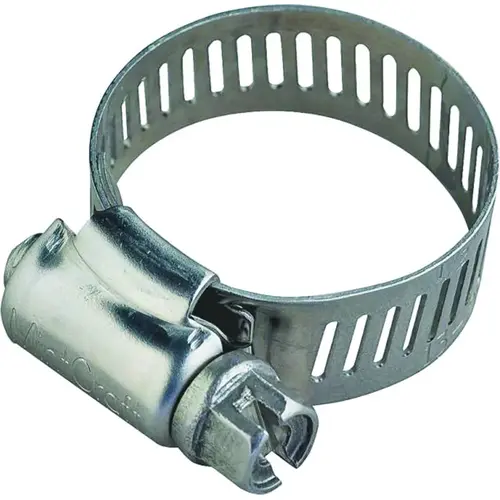 Interlocked Hose Clamp, Stainless Steel, Stainless Steel Chrome