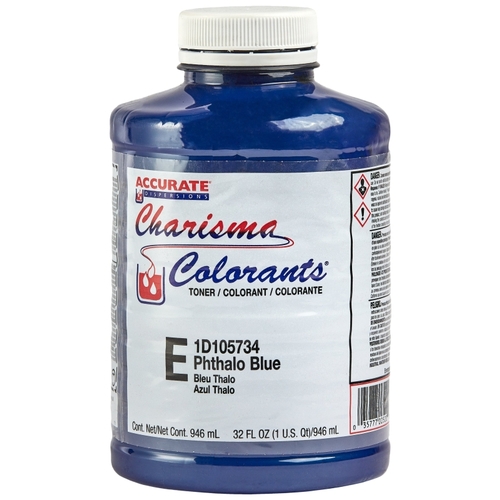 CHARISMA ACC005734-14 COLORANT E-PHTHALO BLUE QT