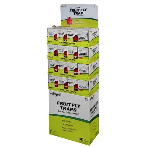 TRAP FRUIT FLY FLOOR DISPLAY - pack of 2