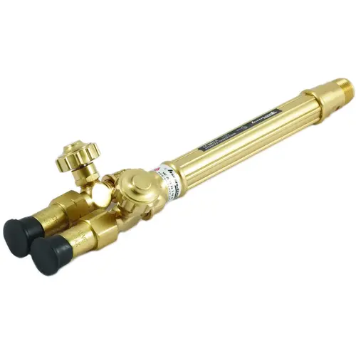 Torch Handle, Compatible, Medium Duty, Oxy-Acetylene, Tough Extruded Brass