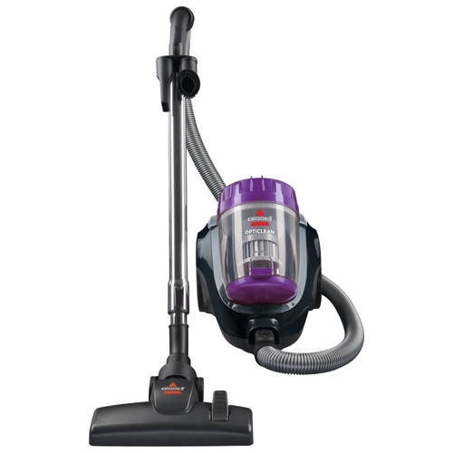 BISSELL 1547E OptiClean 1989D Cyclonic Bagless Canister Vacuum, 2.2 L Vacuum, Multi-Level Filter, 16 ft L Cord