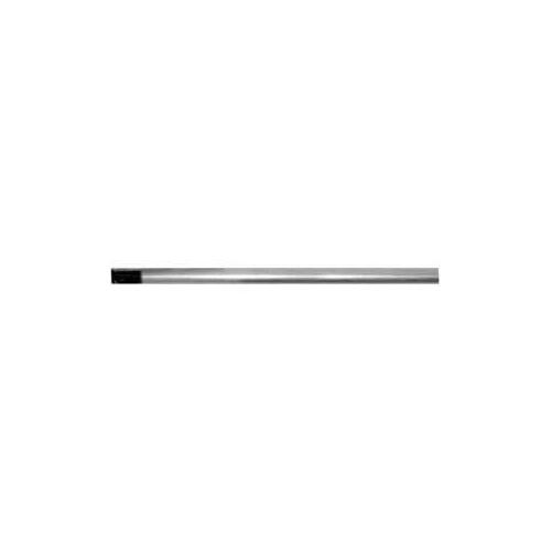 Round Unthreaded Rod, 3/8 in Dia, 36 in L, Mild Steel, A-307 Grade